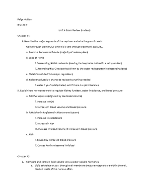 Chapter 29 and 30 - Group Questions Practice - Chapter 29 & 30 BIO 1 ...