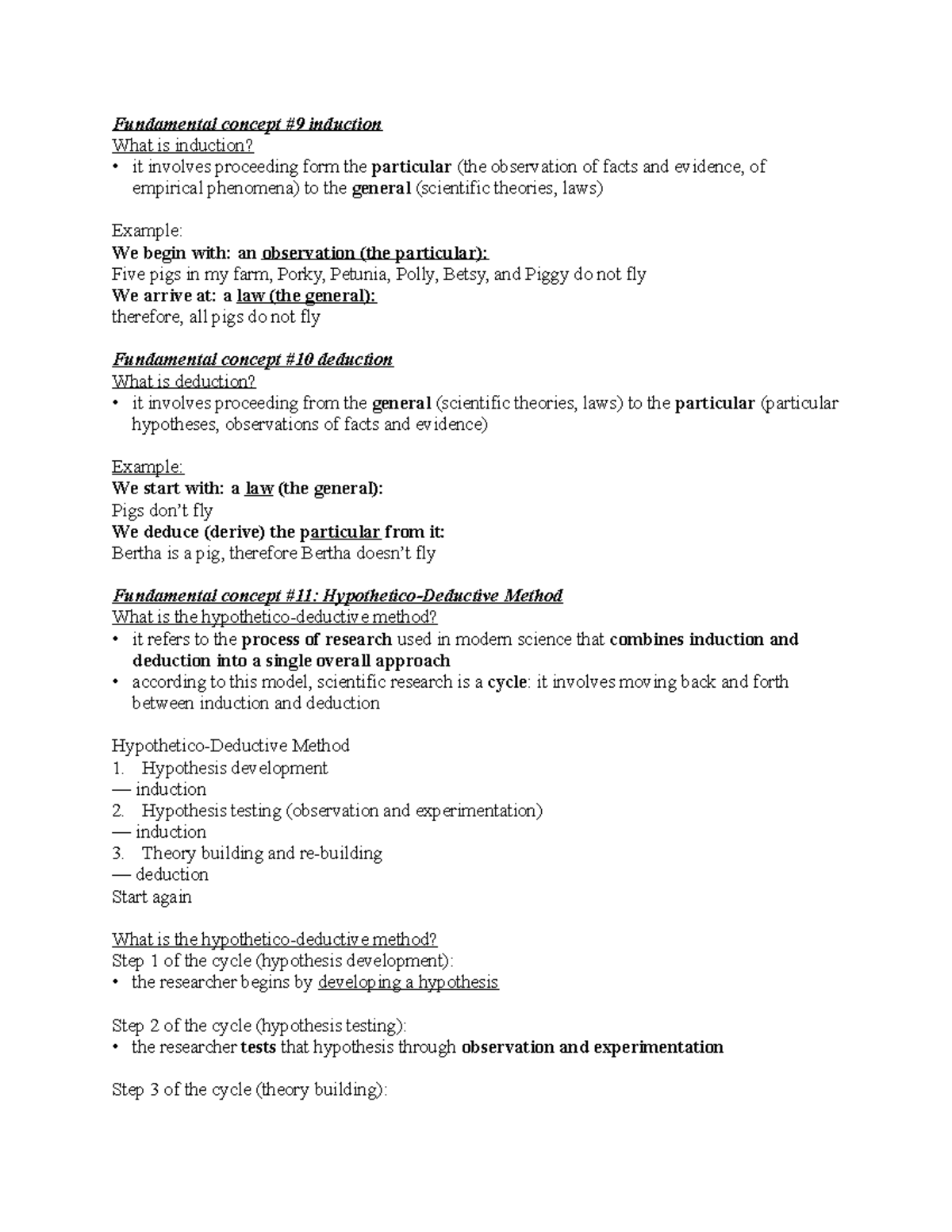 research-methods-final-notes-fundamental-concept-9-induction-what-is