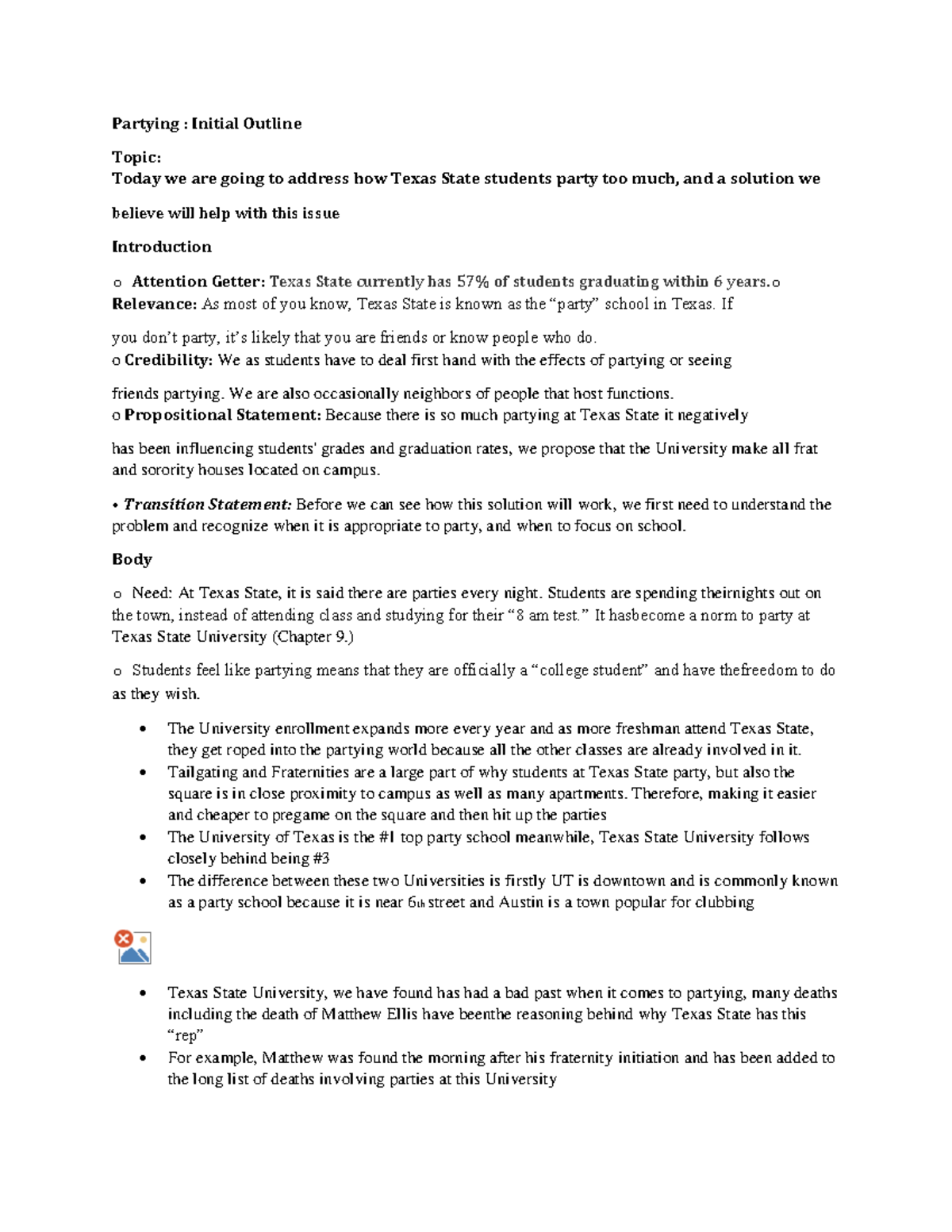 group-outline-speech-partying-initial-outline-topic-today-we-are