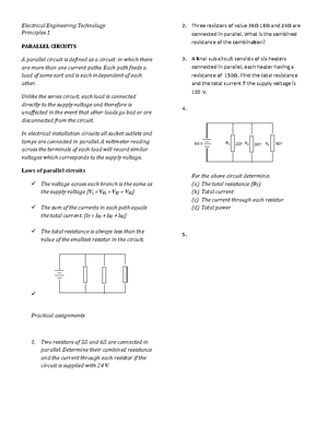 Series-Parallel Circuits - ELECTRICAL ENGINEERING PRINCIPLES 1 - SERIES ...