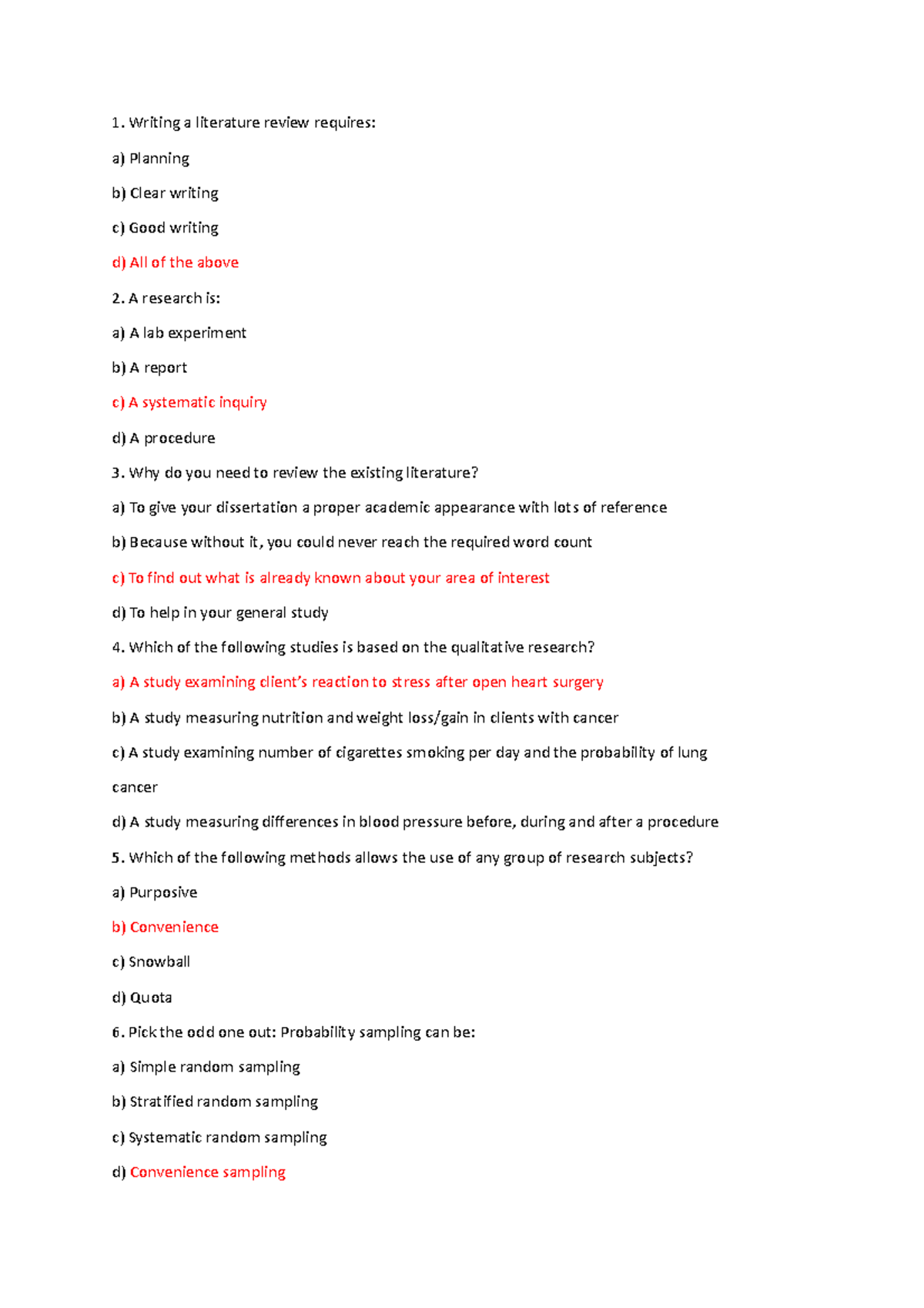 Research q - Summary Butterworths Questions and Answers: Equity and ...