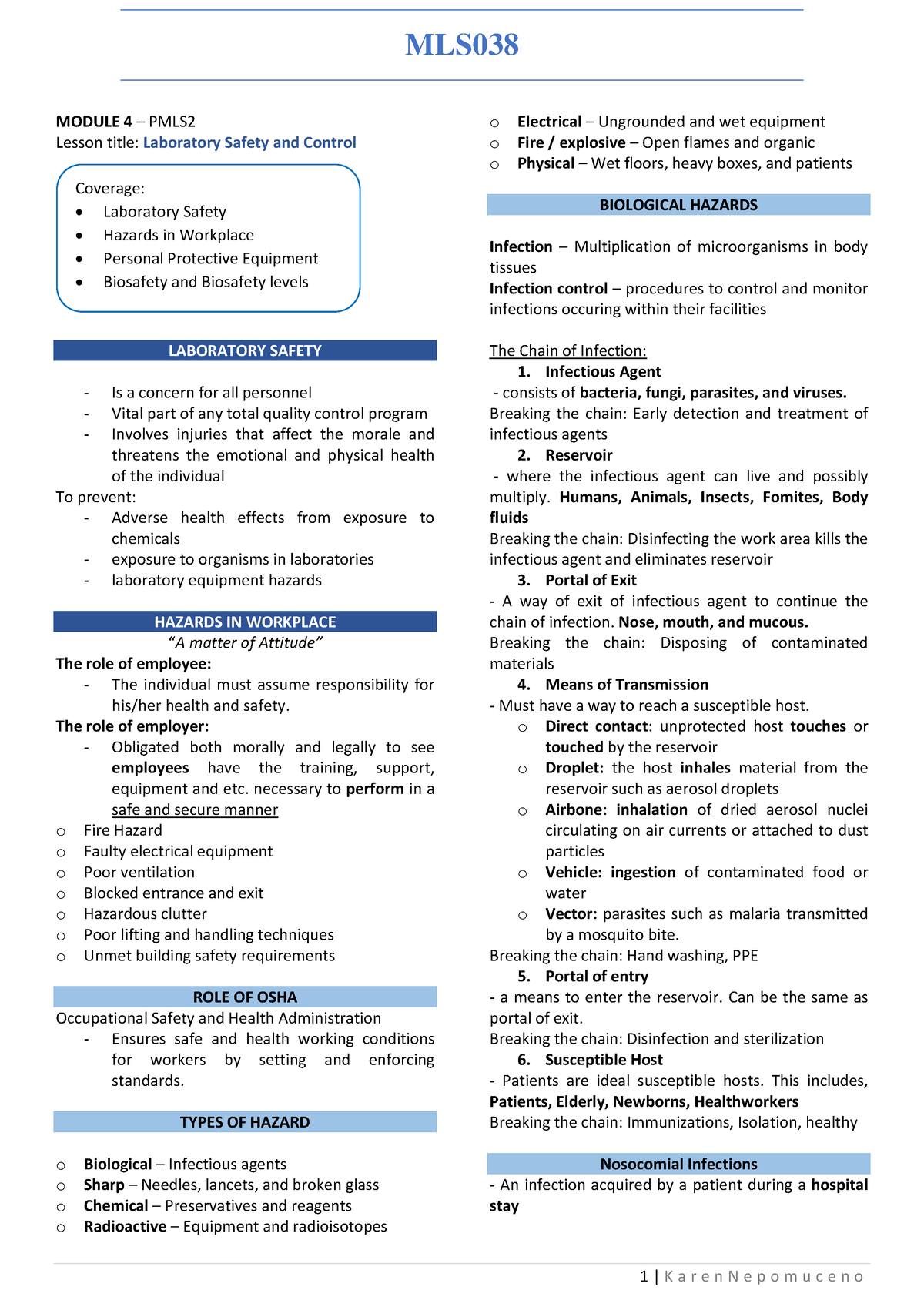 Module 4 5 KJN - transes - Principles of Medical Laboratory Science ...