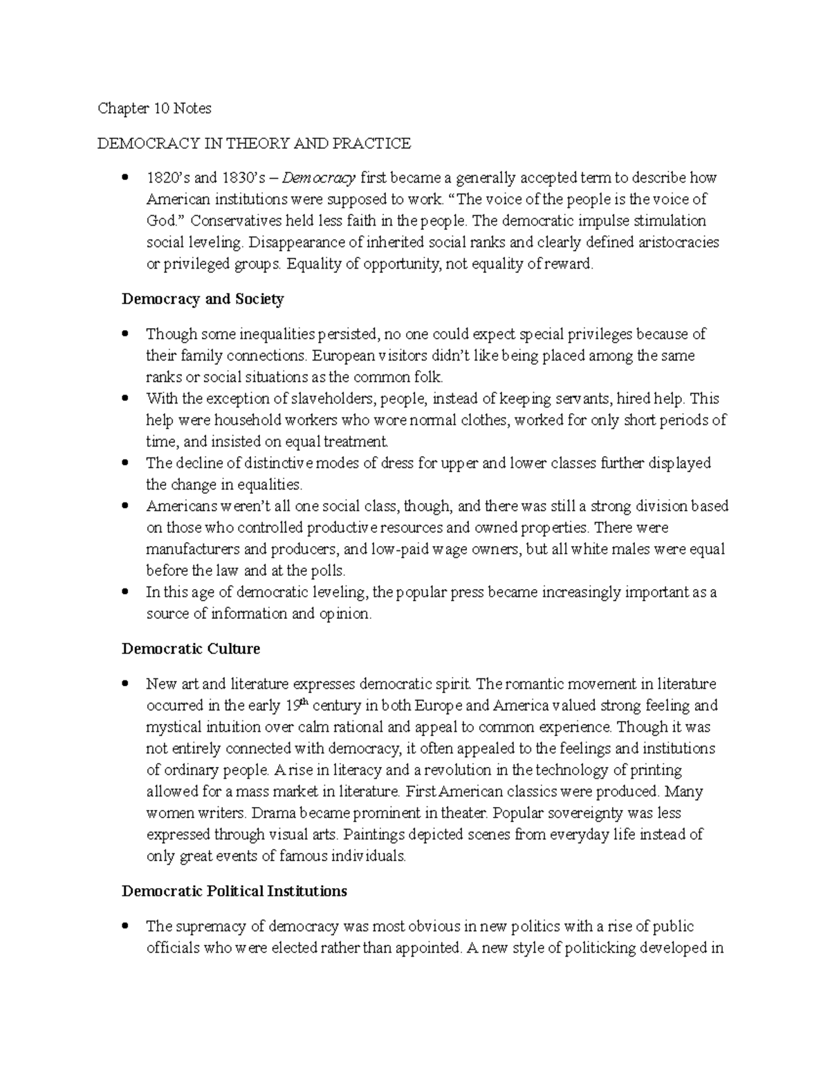 chapter-10-notes-chapter-10-notes-democracy-in-theory-and-practice