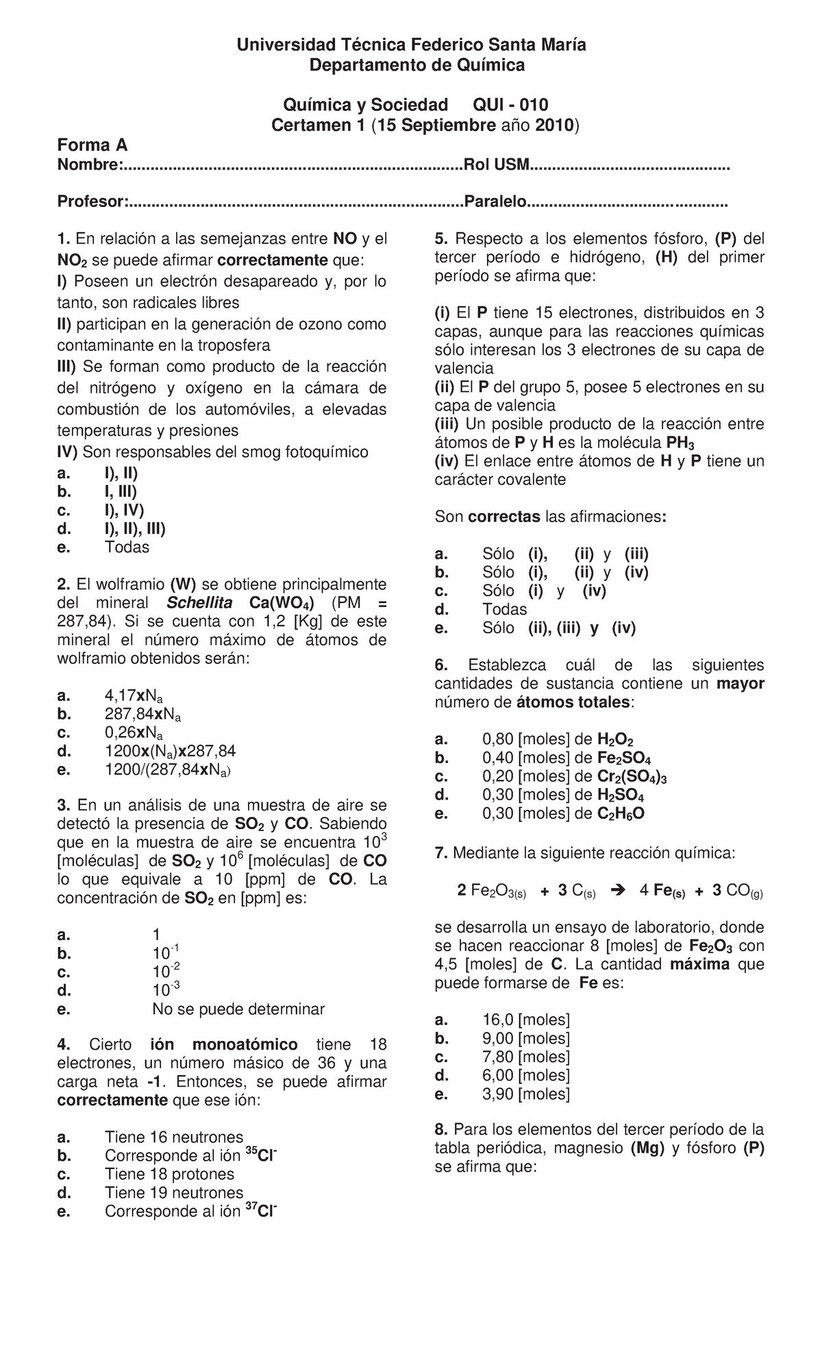 Certamen 1 (2010 ) A2 - Universidad Técnica Federico Santa María ...