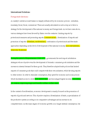 Introduction to International Relations Midterm Study Guide Flashcards ...