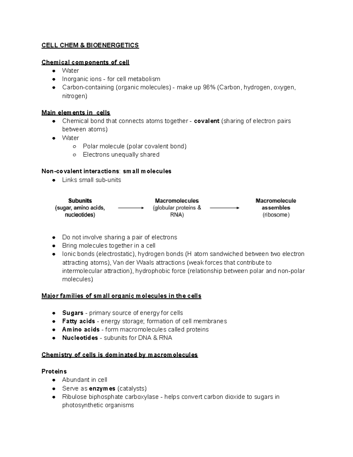 Cell Chem & Bioenergetics - Cell Mol - Cell And Molecular Biology ...