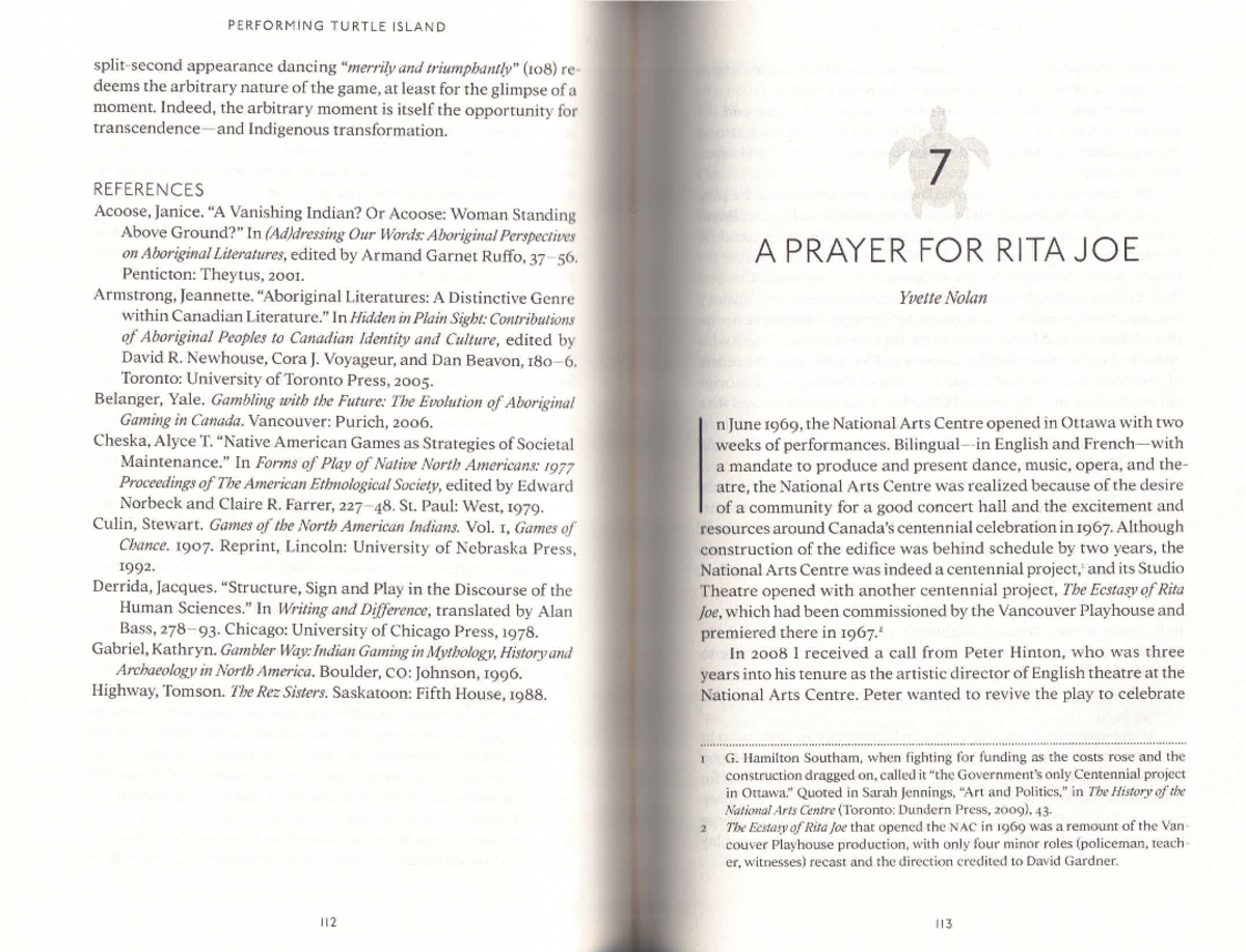 A Prayer FOR RITA JOE - Reading For INDG-1001H - INDG 1001H - Studocu