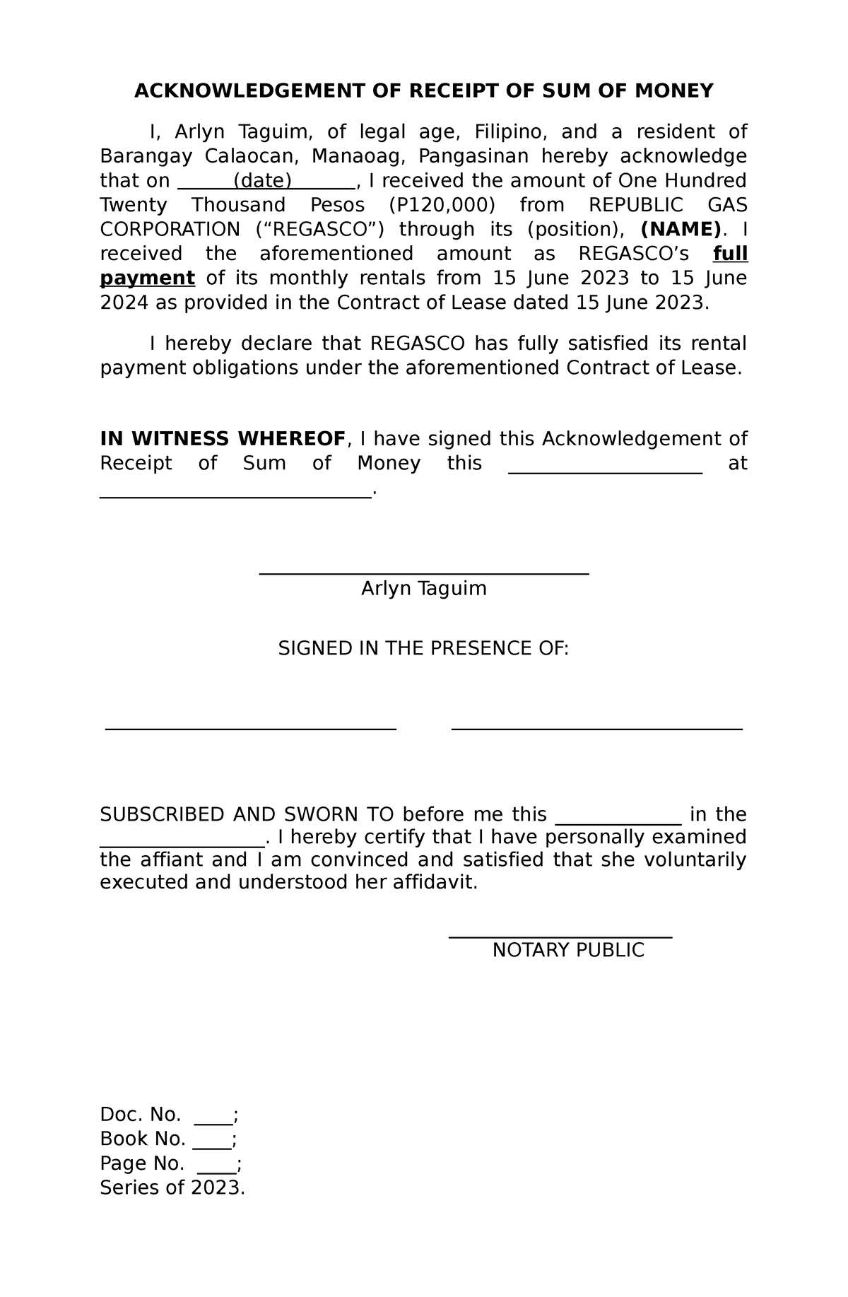 acknowledgement-of-receipt-of-sum-of-money-acknowledgement-of-receipt