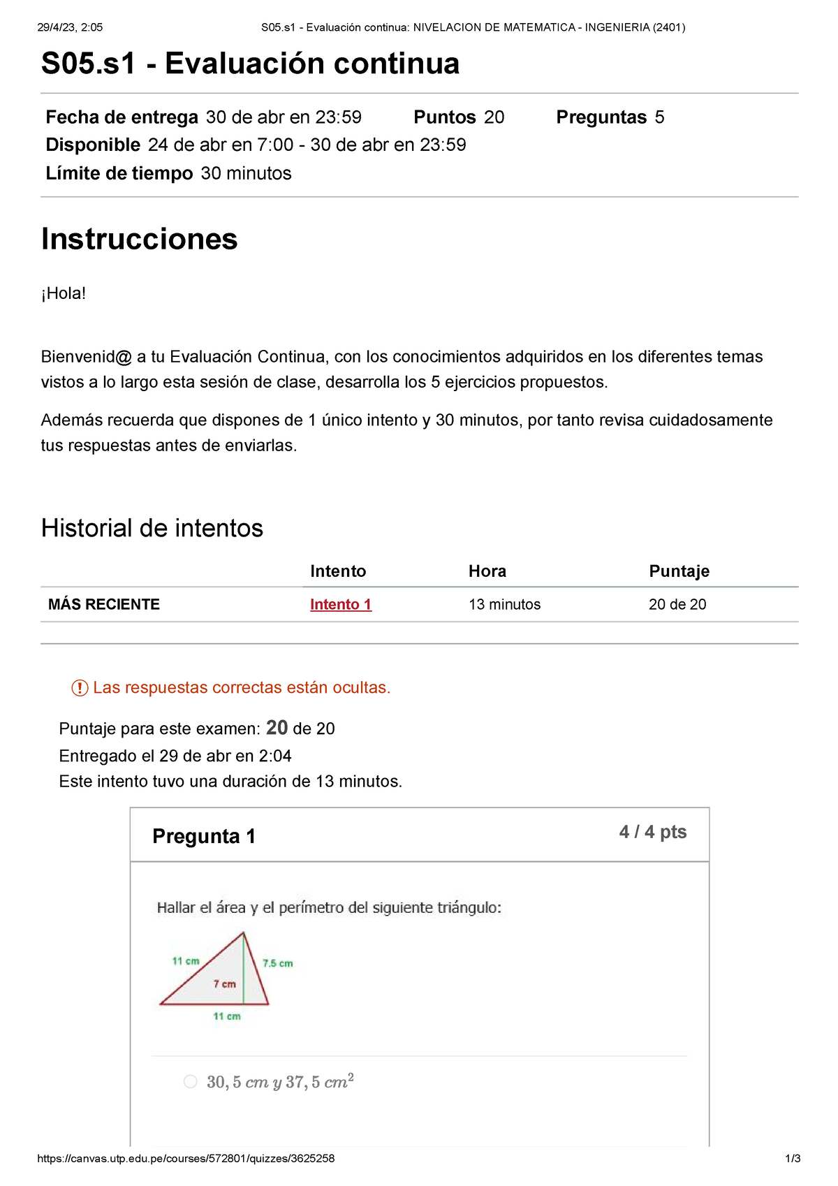 S05.s1 - Evaluación Continua Nivelacion DE Matematica - Ingenieria ...