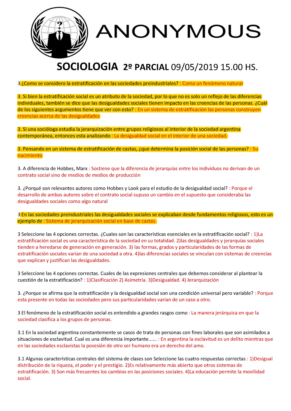 Examen 2019, Preguntas Y Respuestas - Warning: TT: Undefined Function ...