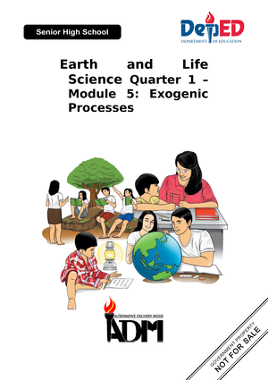 Module 6 - Earth And Life Science - Earth And Life Science Quarter 1 ...