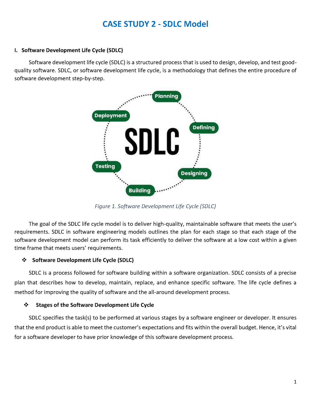 sdlc case study deloitte