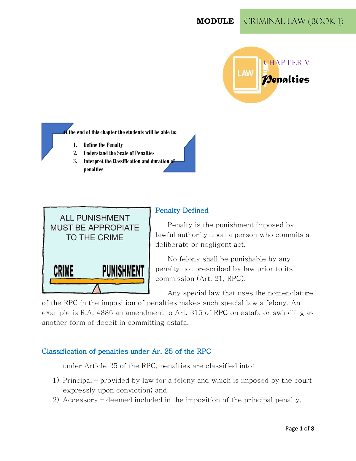 chapter-05-penalties-penalty-defined-penalty-is-the-punishment-imposed-by-lawful-authority