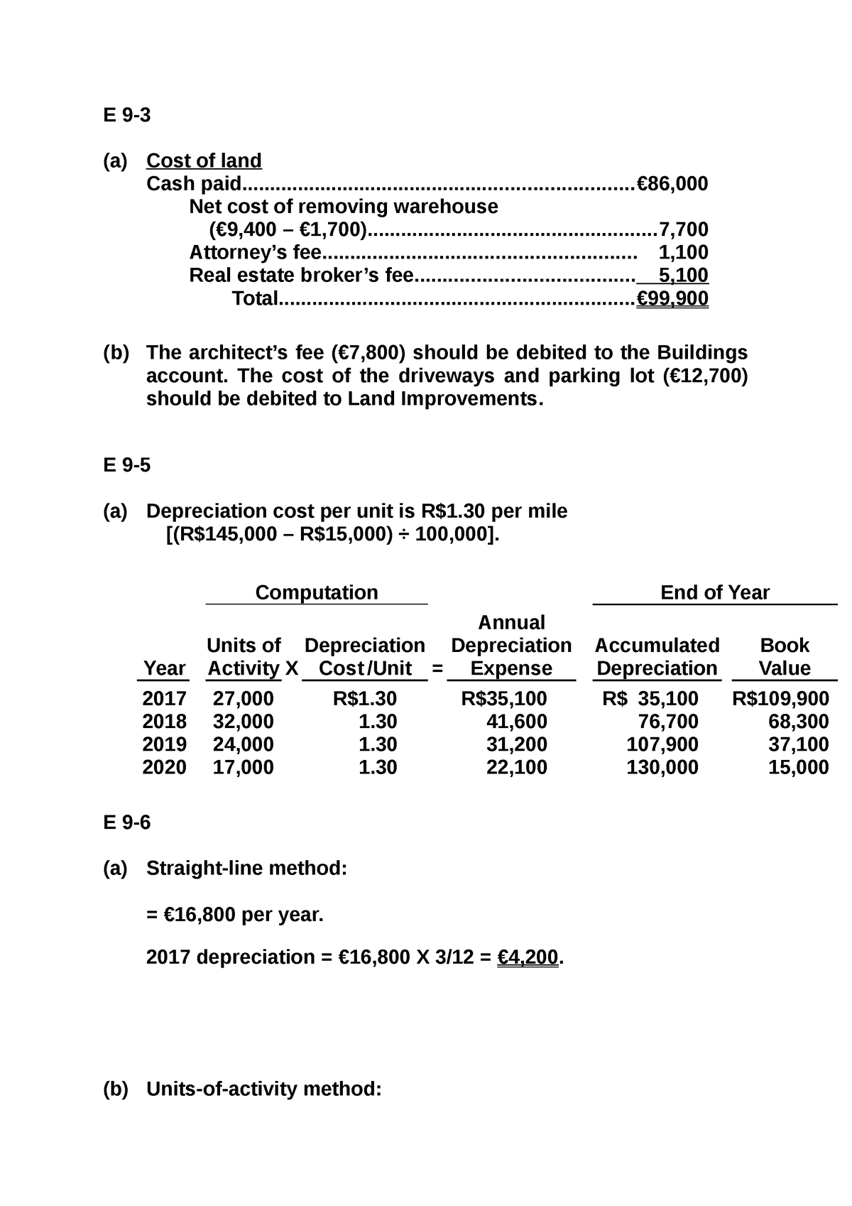 latihan-accounting-e-9-a-cost-of-land-cash-studocu