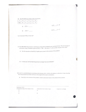 Intermediate algebra practice problems - MATH 1310 - Studocu