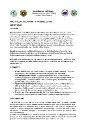 NCM 102 - Chapter 7-1 - barriers to education - CHAPTER 7: BARRIERS TO ...