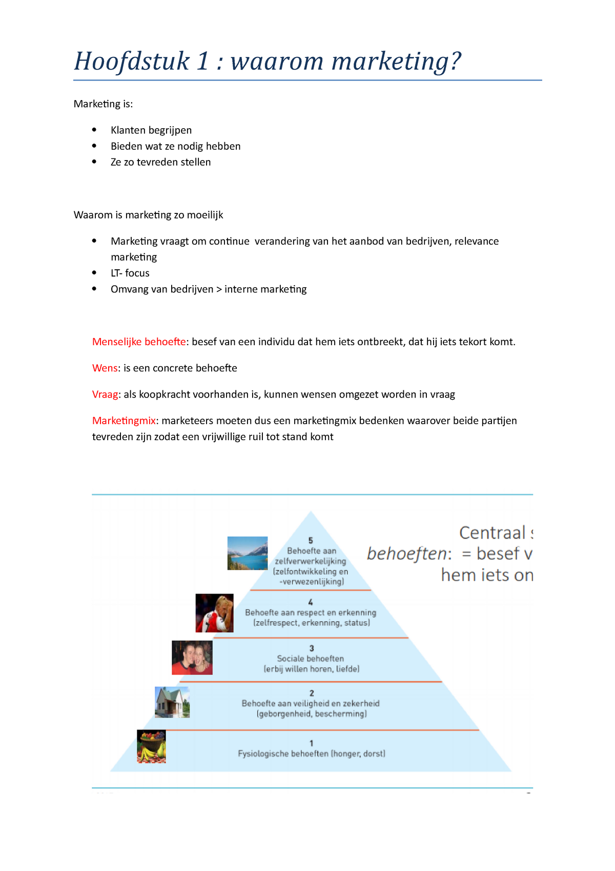 Samenvatting-marketing-essentials - Hoofdstuk 1 : Waarom Marketing ...