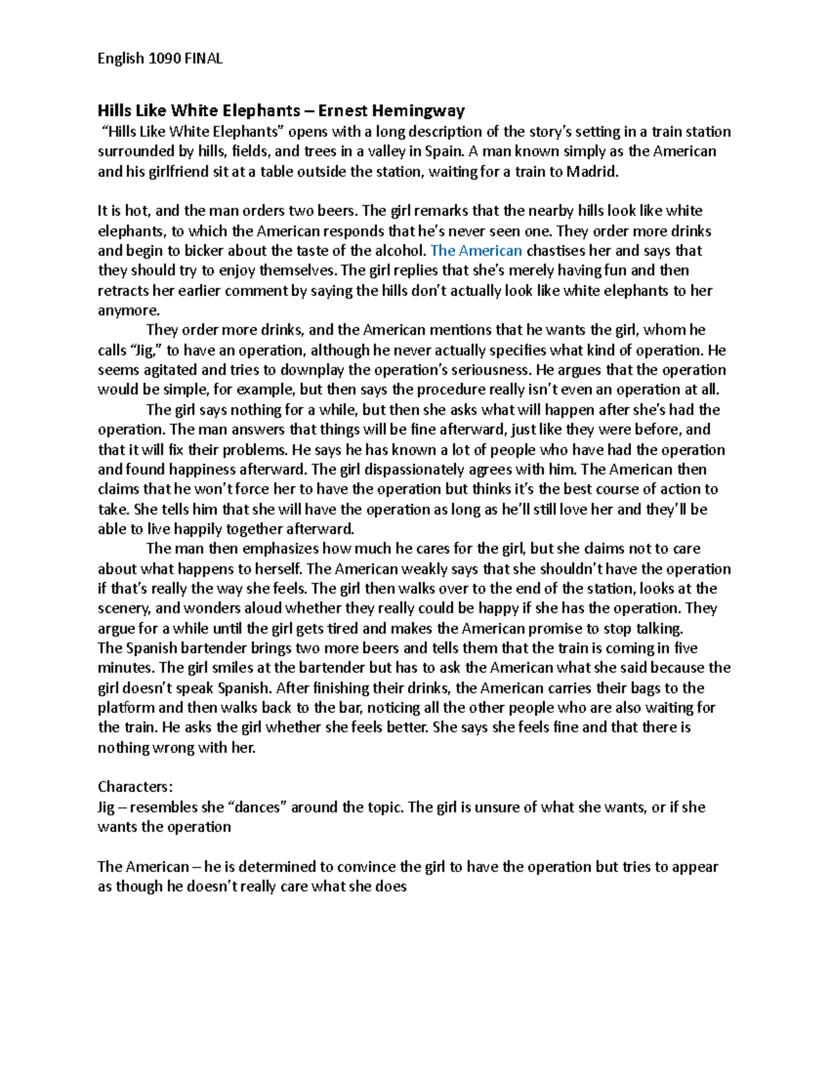 Comp 274 week 4 programming assignment essay 07 picture