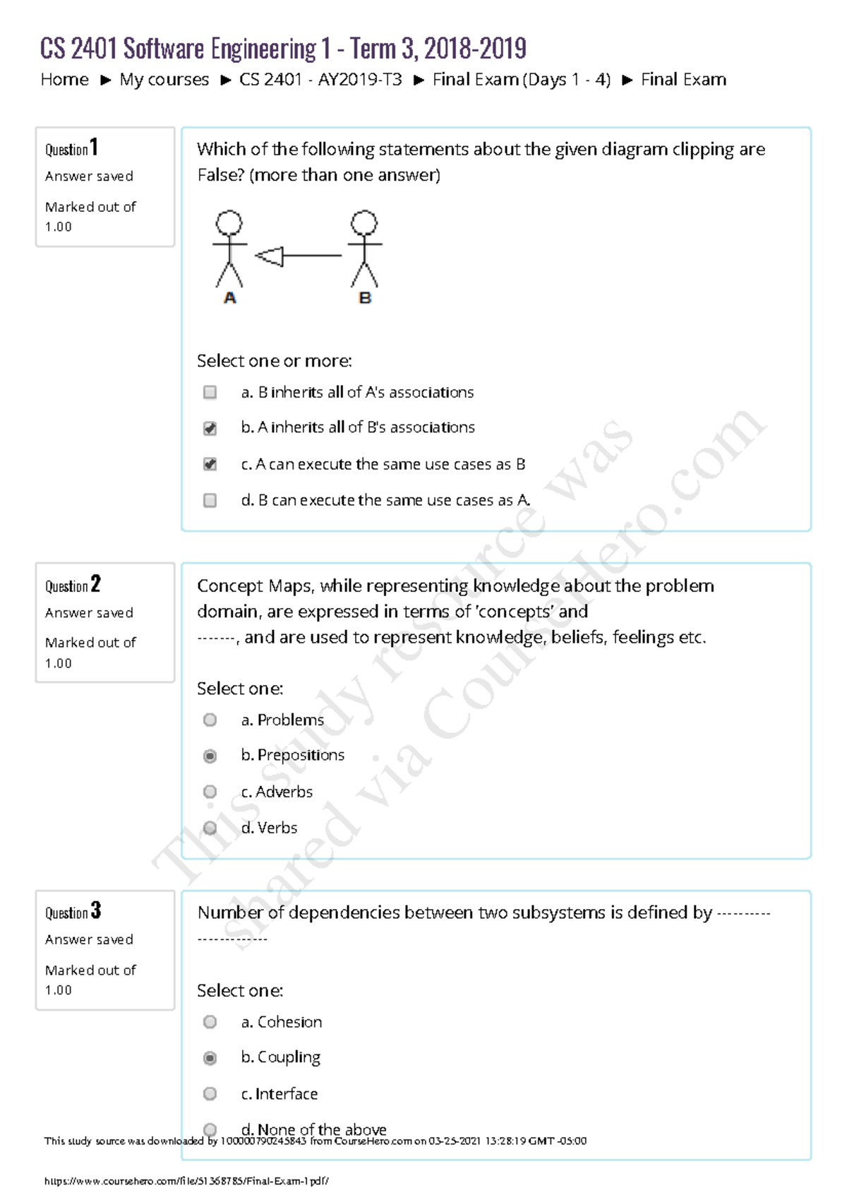 CS1-003 Exam Cram Pdf