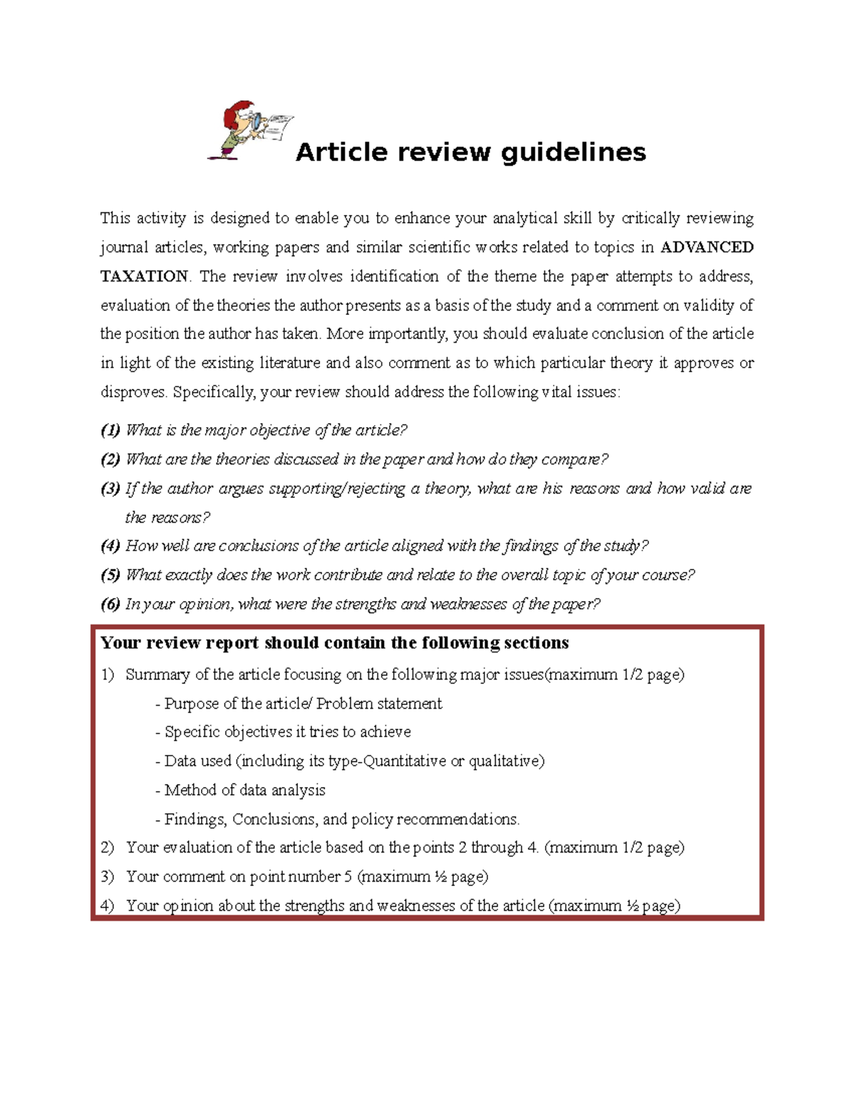 guideline for article review pdf