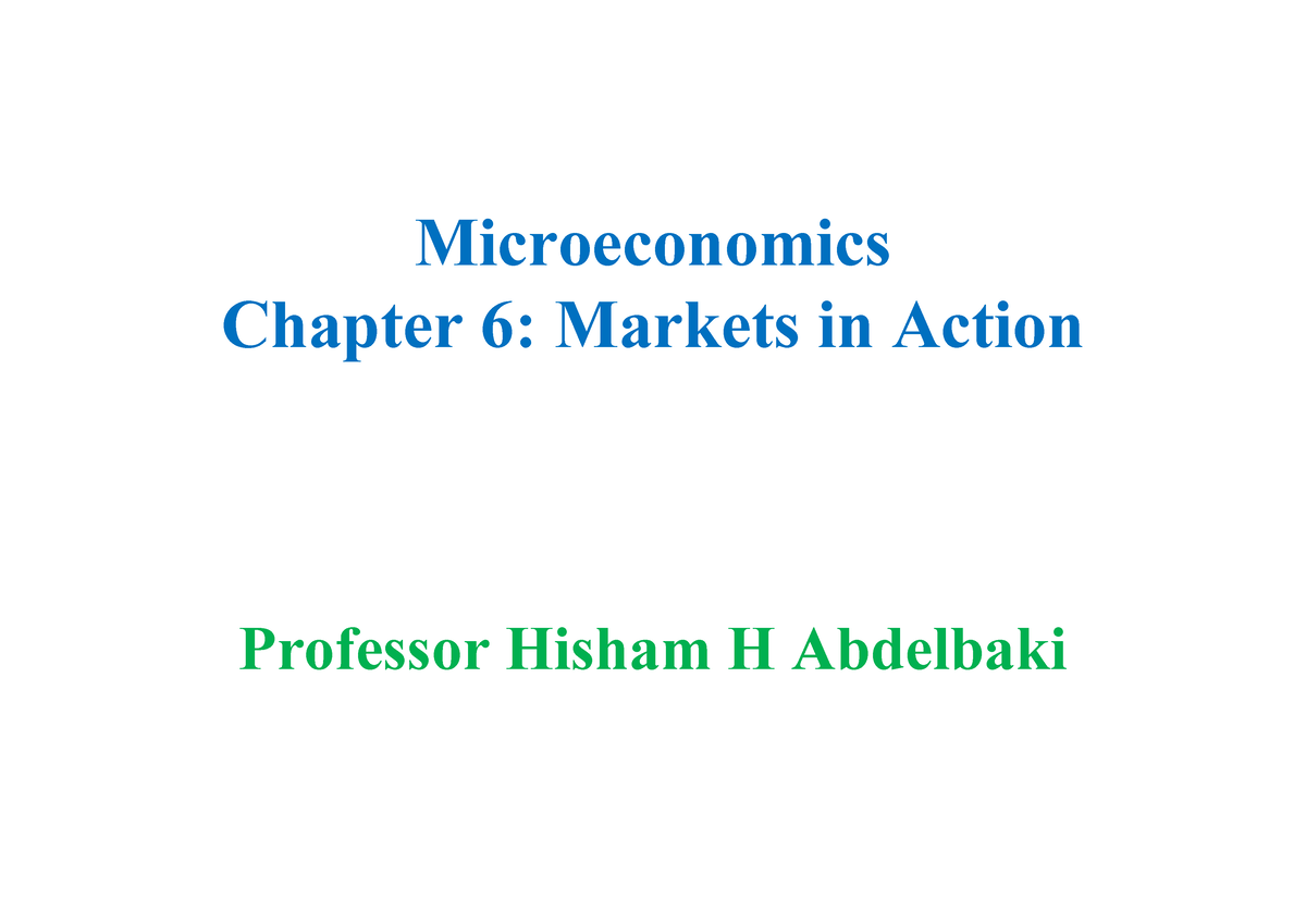 chapter 6 microeconomics homework answers