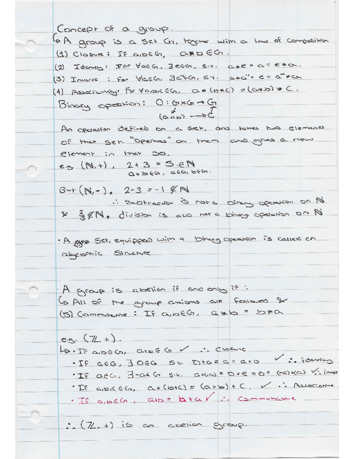 Lagrange and group theory - MA103 - London School of Economics - Studocu