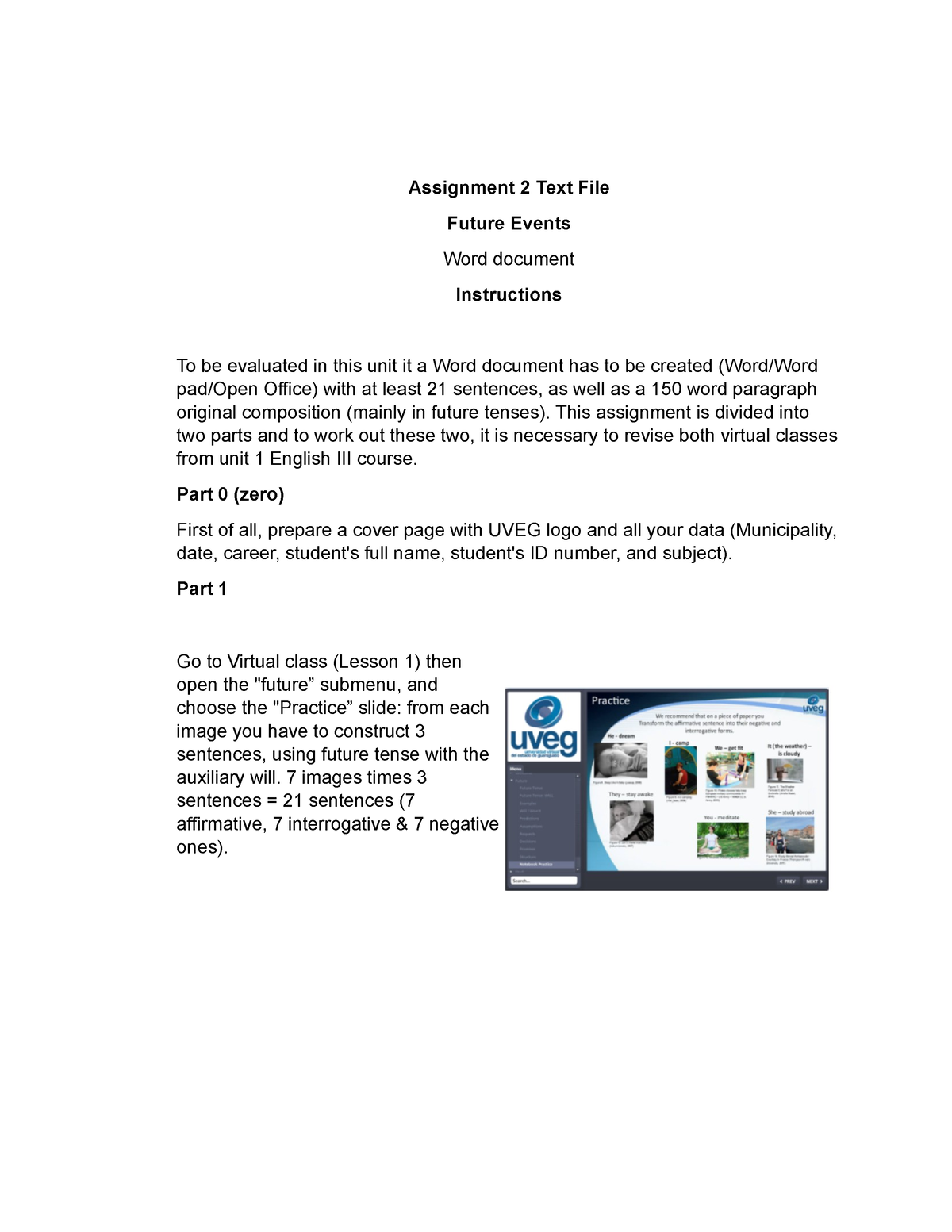 assignment 2 text file