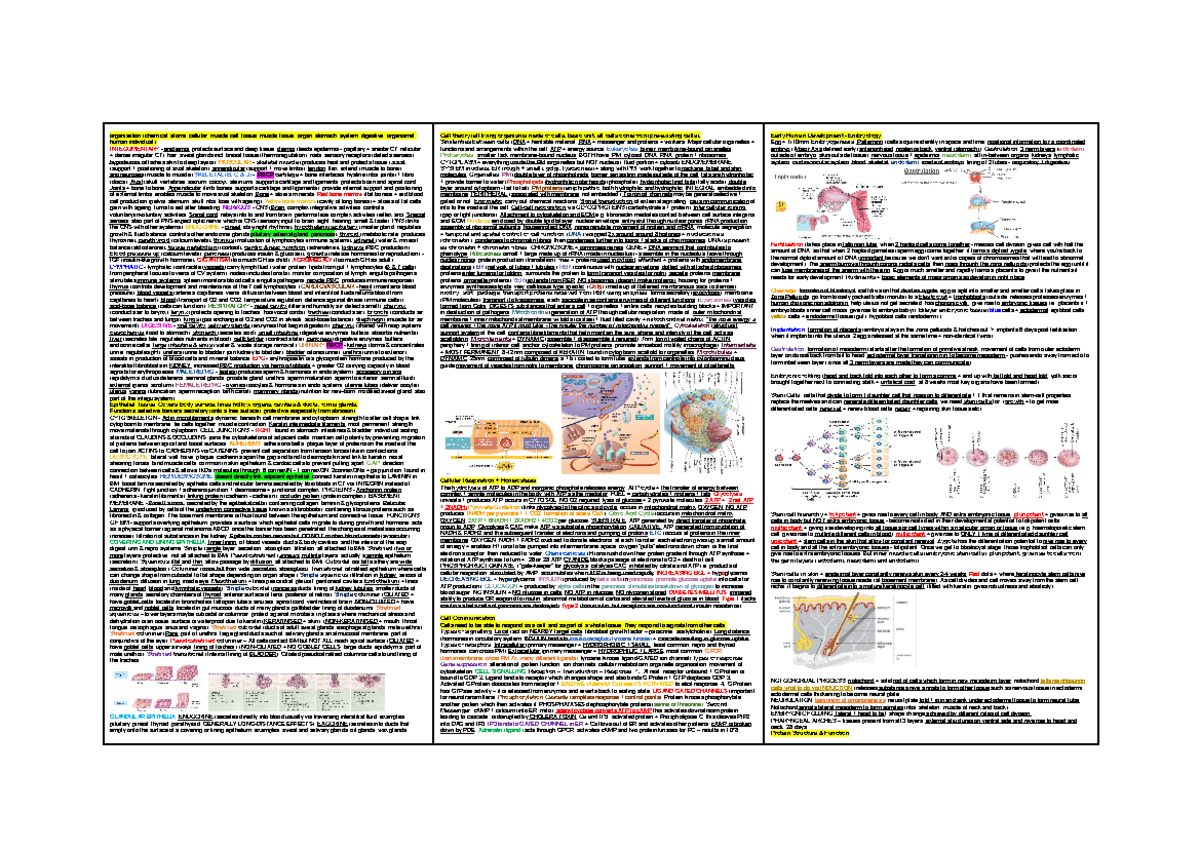 Biosci 107 Mid-Term Cheat sheet - organisation (chemical; atoms ...