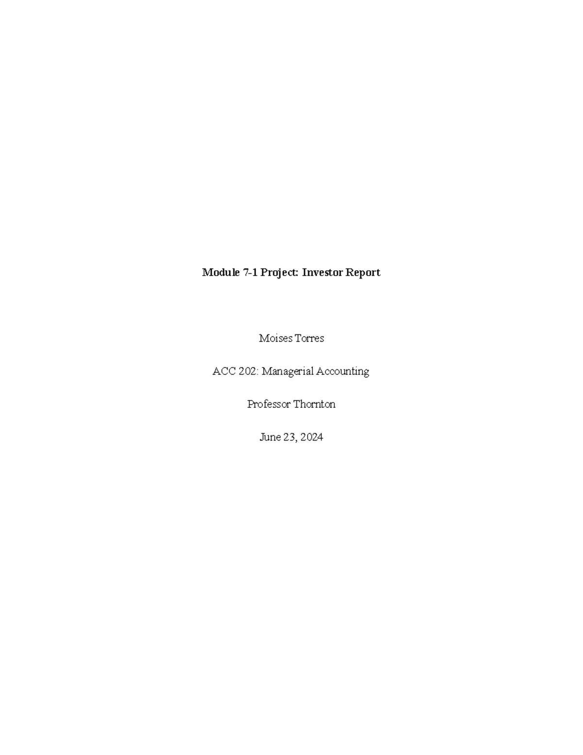 Acc 202 7 1 Project Investor Report - himp9b6