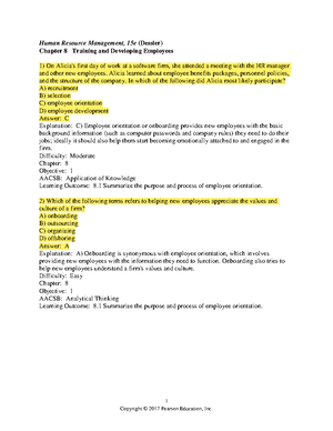 MCQs - Chapter 7 - Organizational Behavior Course Notes And Practice ...