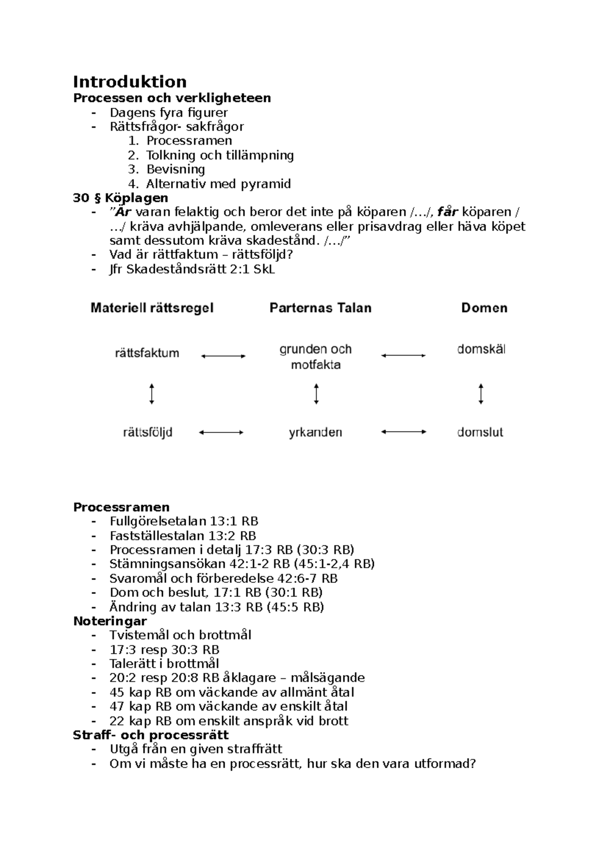 Introduktion - Föreläsning. - Introduktion Processen och verkligheteen ...