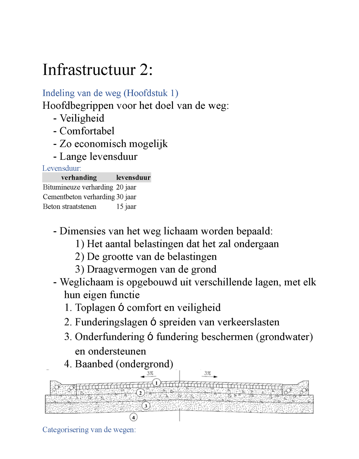 Samenvatting-infrastructuur 2-2 2 - Infrastructuur 2: Indeling Van De ...