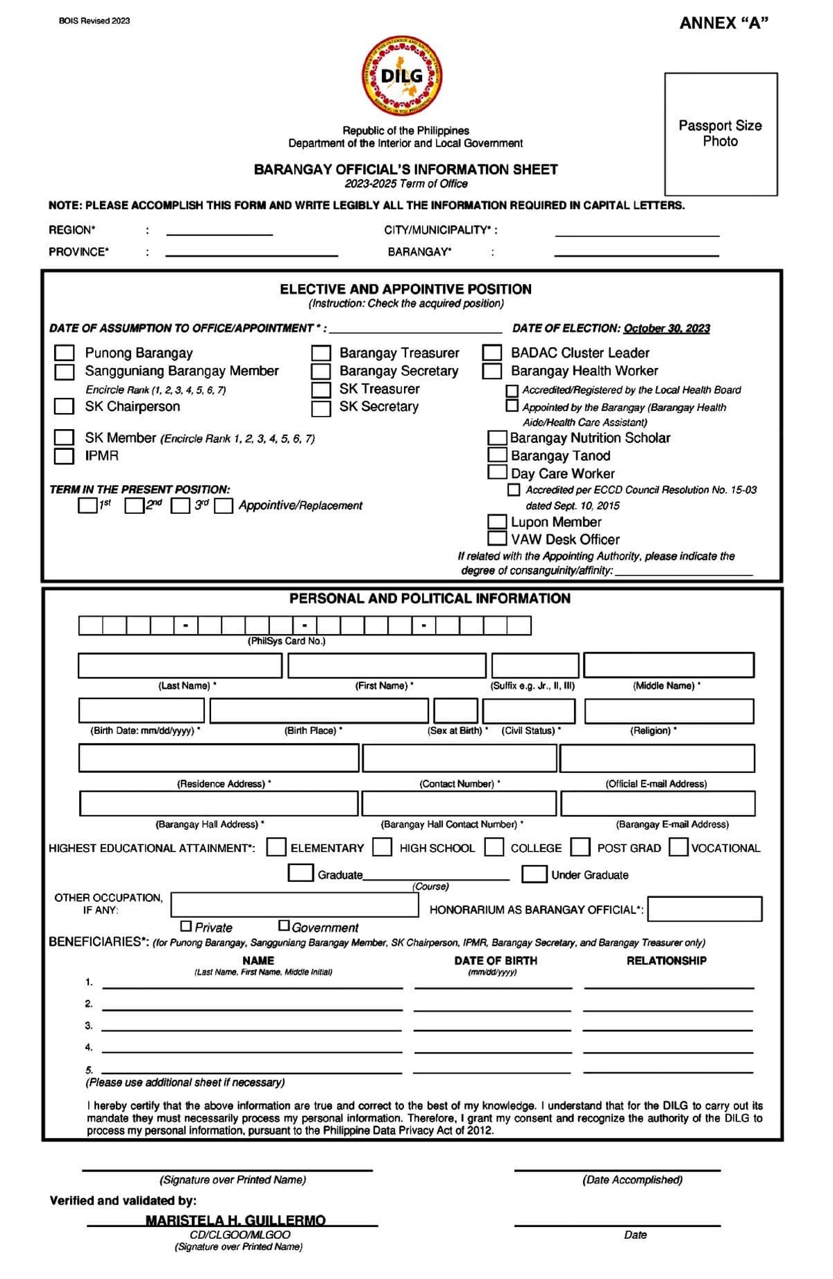 Adobe Scan Nov 27, 2023 - Barangay and Sangguniang Kabataan Election ...