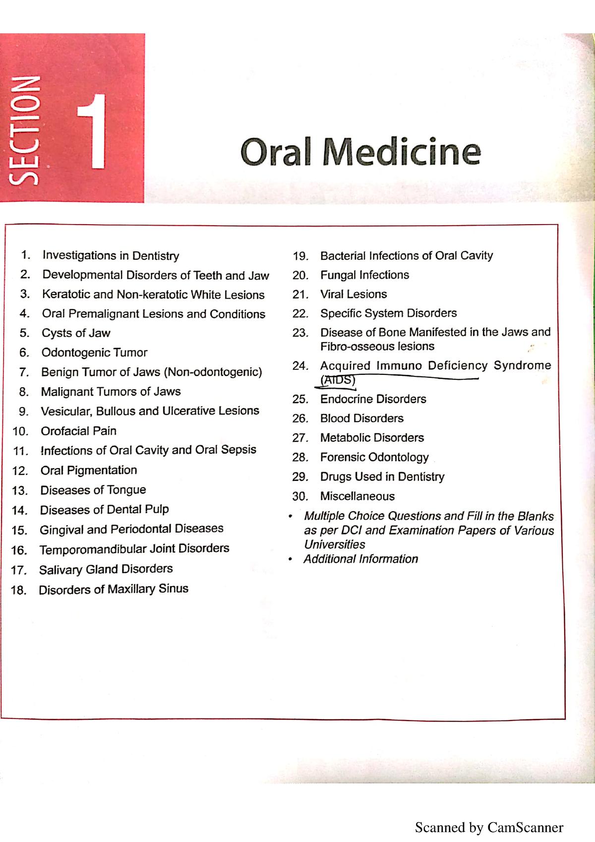 phd topics in oral medicine