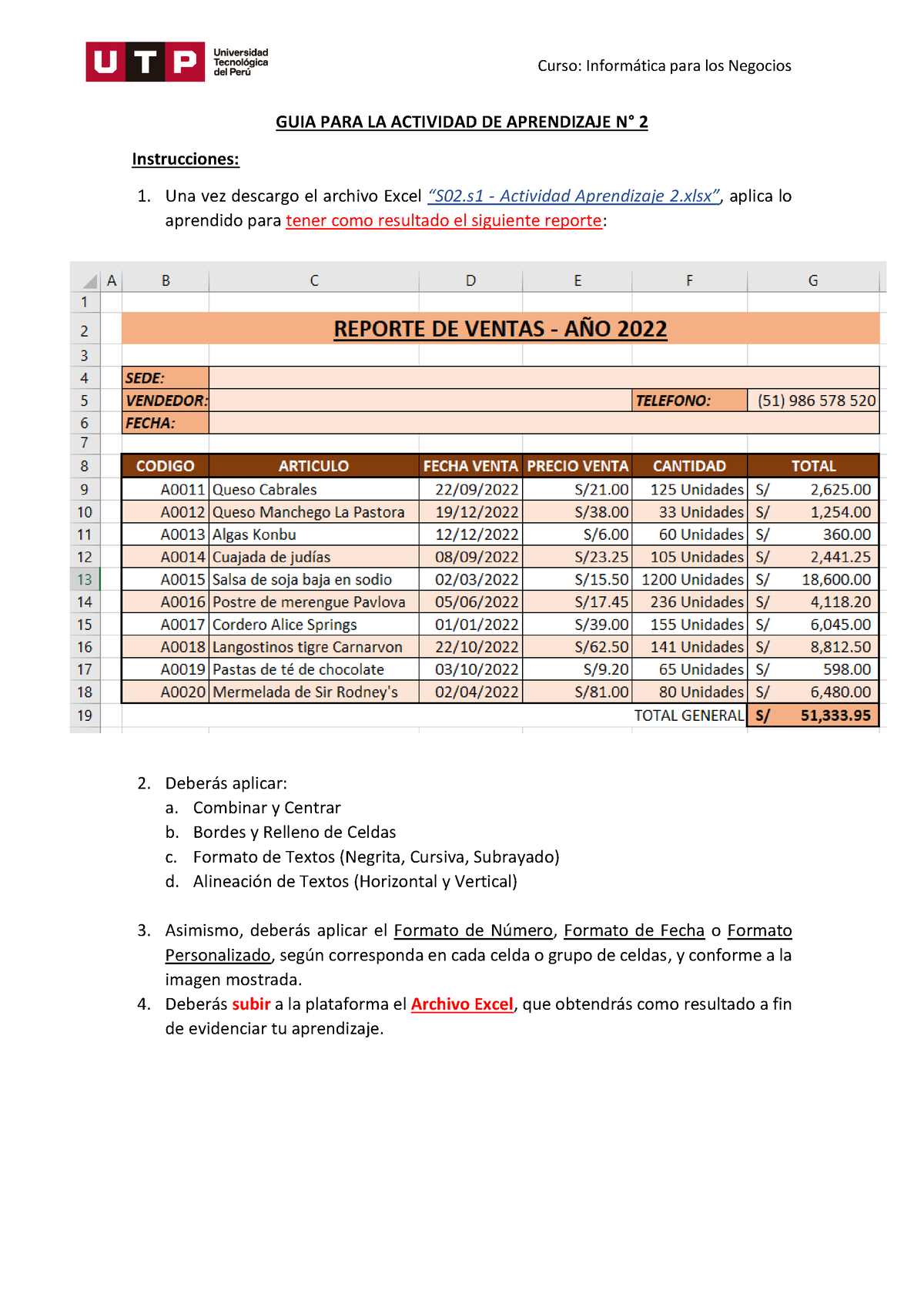 S02.s1 - GUIA Actividad DE Aprendizaje 2 - Curso: Inform·tica Para Los ...