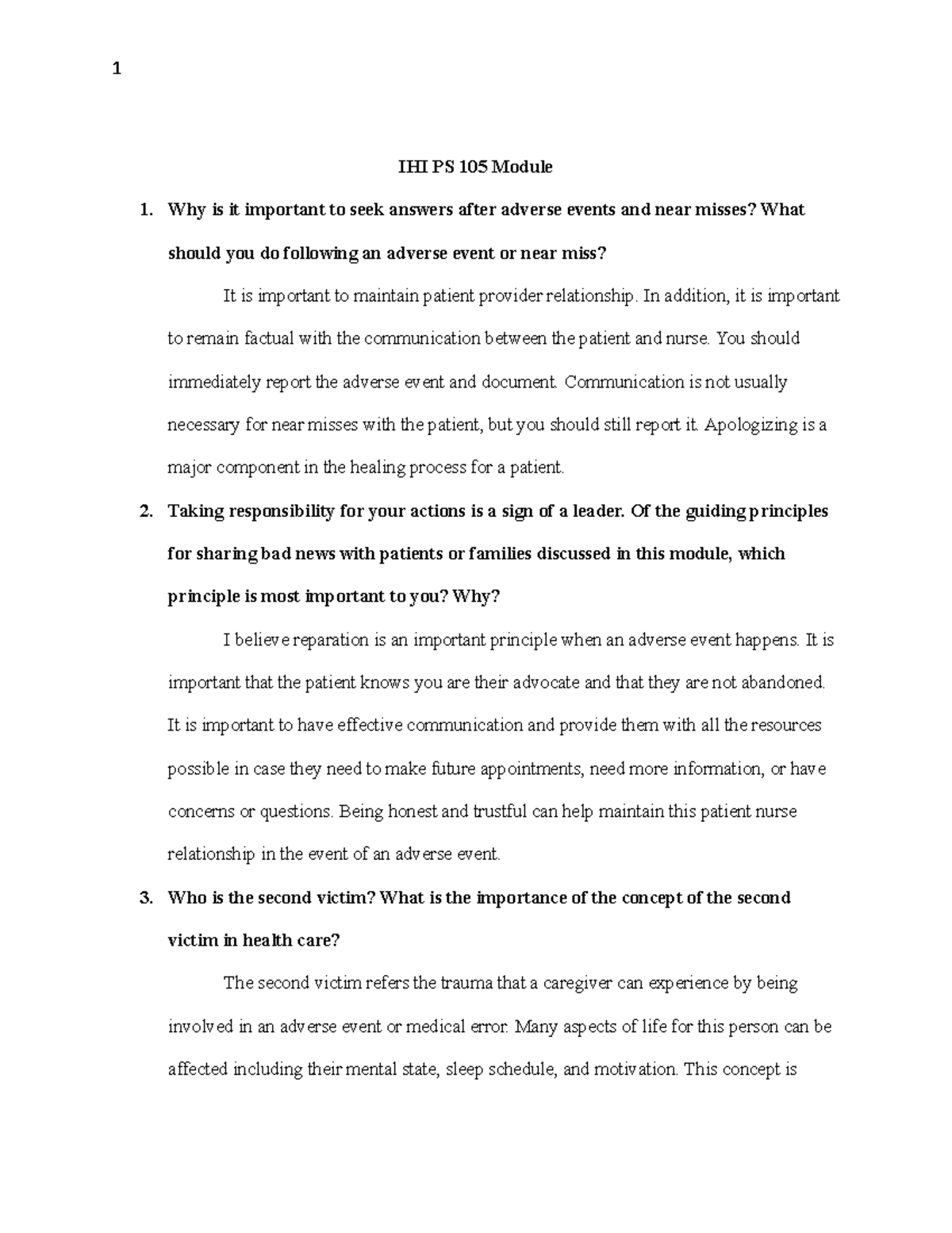 IHI PS 105 Module Uploaded For Guidance 1 IHI PS 105 Module Why 