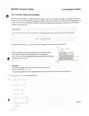 MAT 230 (Sections 2.5 - 2 - MAT 230 - Studocu