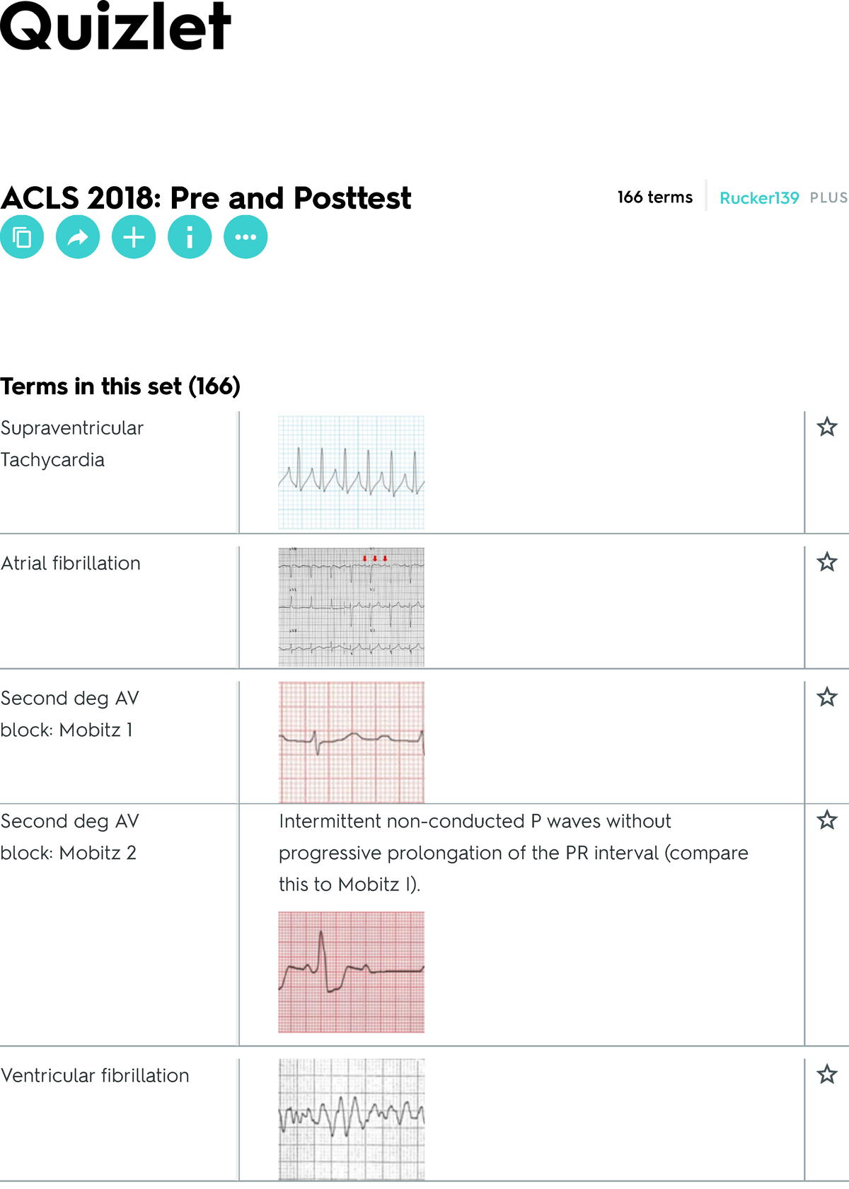 ACLS Exam Version B ACLS 2018 Pre and Posttest 166 terms Rucker139