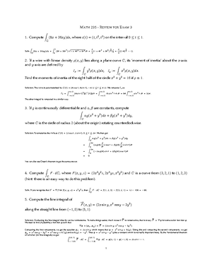 Exam1-rev - practice - MATH 235 - REVIEW FOR EXAM 1 1. Find the angle ...