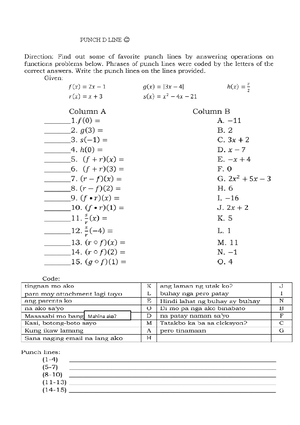 Statistics and Probability - Final Activity - STATISTICS AND ...