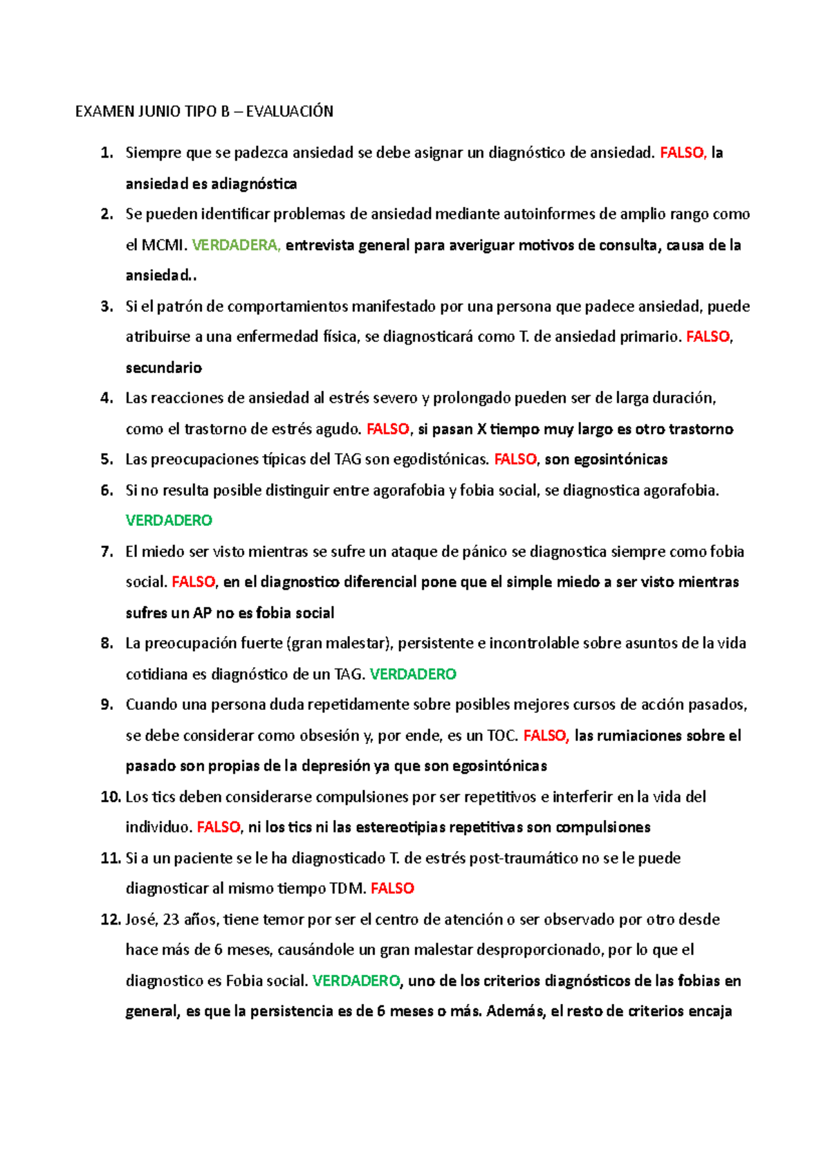 Examen Junio TIPO B 2018 - EXAMEN JUNIO TIPO B – EVALUACIÓN Siempre Que ...