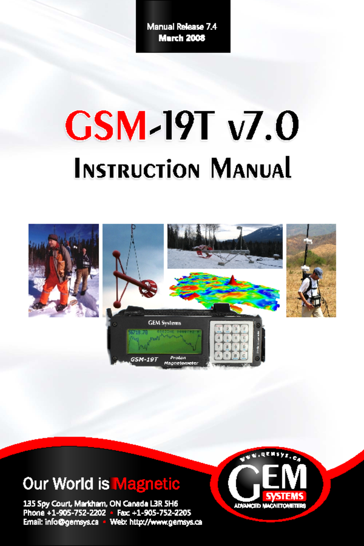GSM-19T v7 Manual March 2008 - TABLE OF CONTENTS 1. INTRODUCTION 2 ...