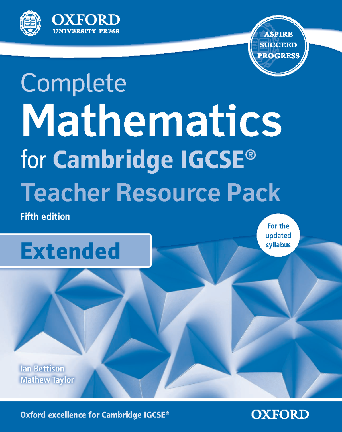 Maths Igcse TR Syllabus - Oxford excellence for Cambridge IGCSE ...