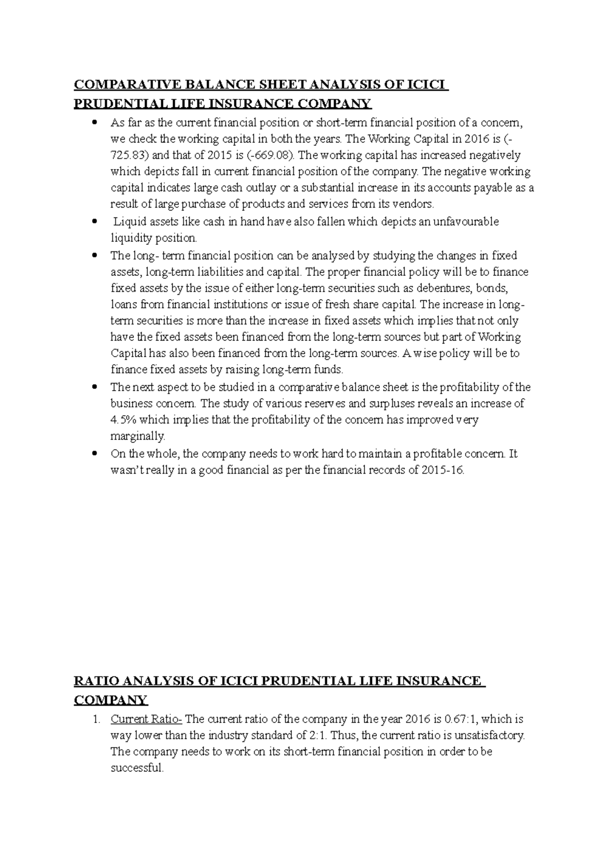 comparative-balance-sheet-analysis-of-icici-prudential-life-insurance