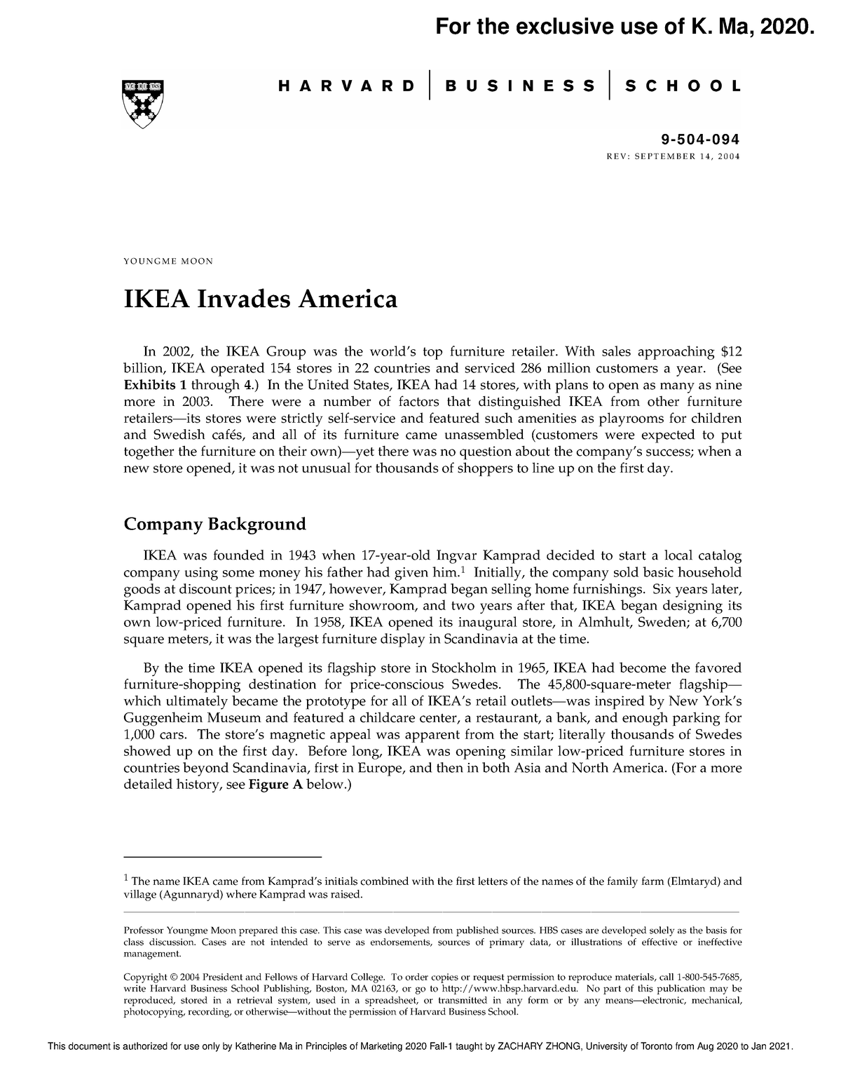 ikea invades america case study pdf