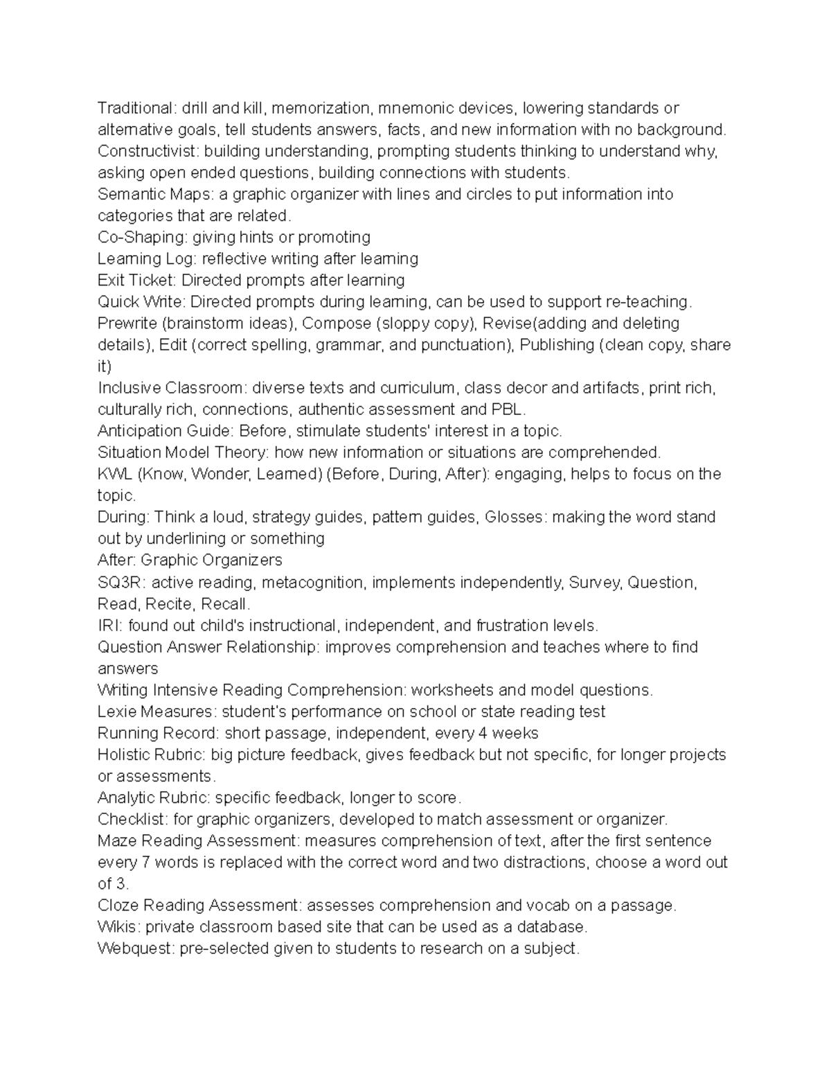 C365 Cheat Sheet all information I needed to study for the test