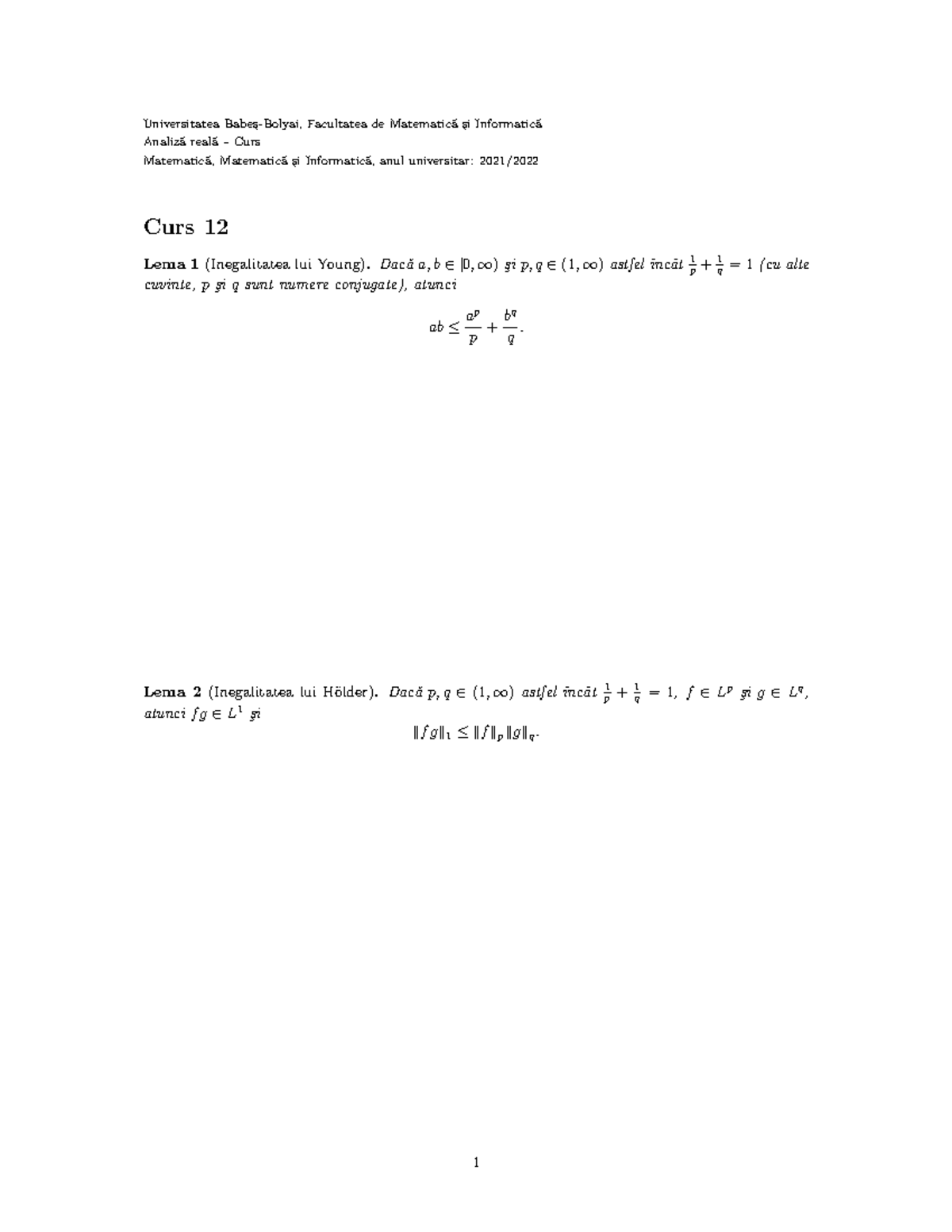 Curs-12 - PDF Scris Frumos - Universitatea Babe ̧s-Bolyai, Facultatea ...