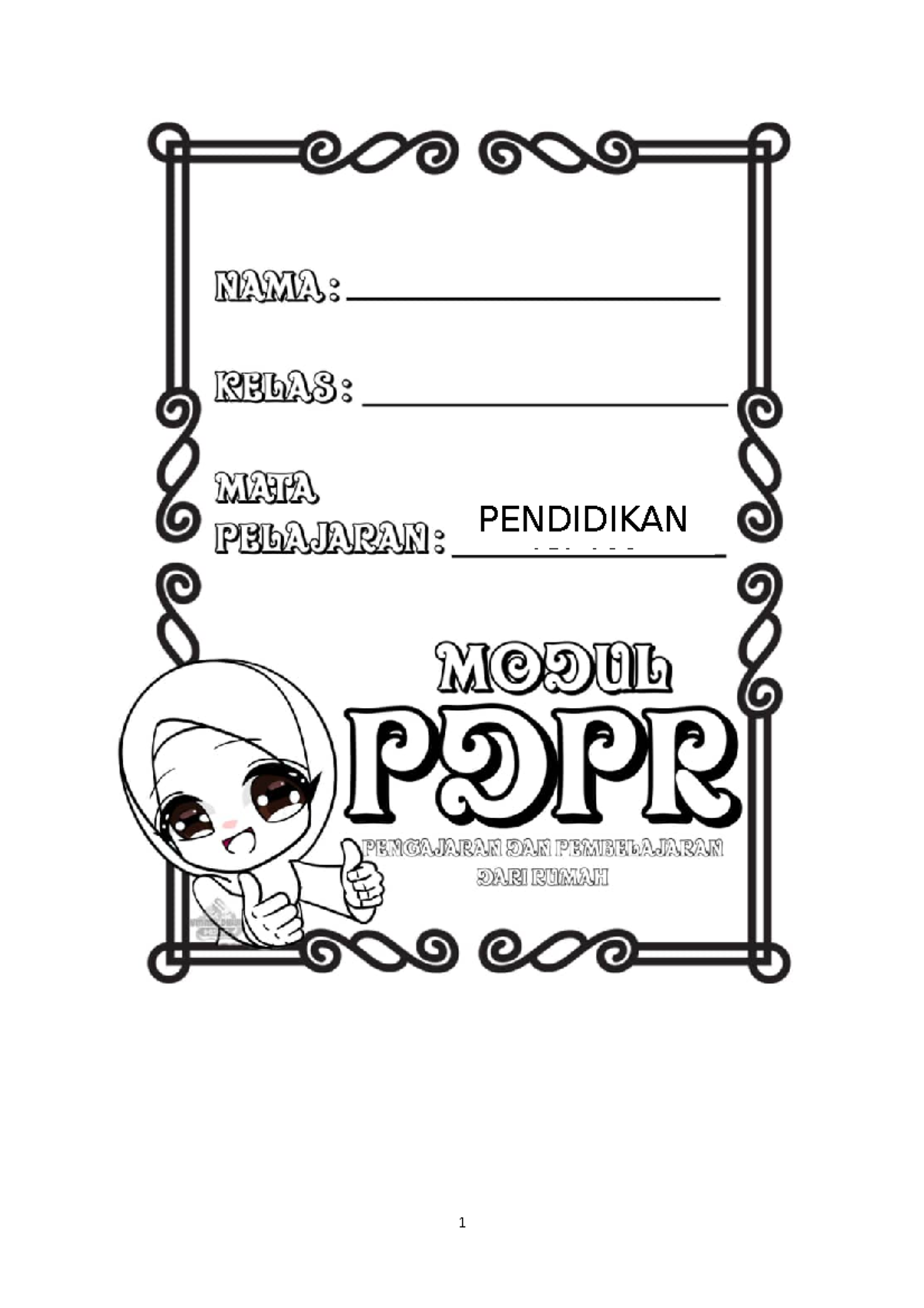 Modul Pdpr Pendidikan Islam Tahun 1 Pengenalan Ulum Al Quran Oum