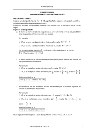 Introd. Al Cálculo-Guía Hasta Límite - INTRODUCCI”N AL C¡LCULO APUNTES ...