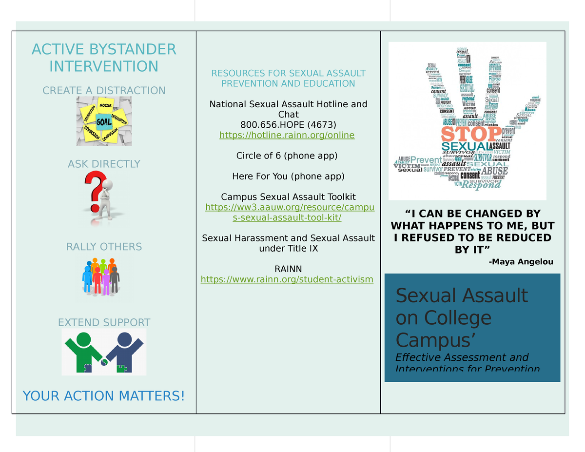 4 1 Brochure Effective Sexual Assault Assessments And Interventions